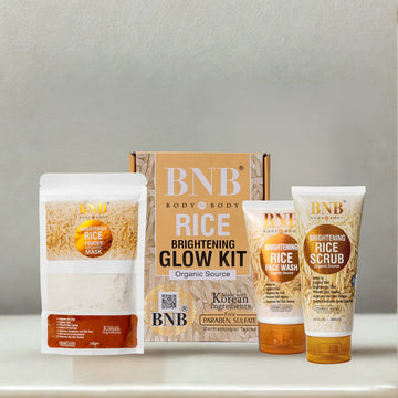 BNB Rice Extract Facial Kit For Bright & Glowing Skin